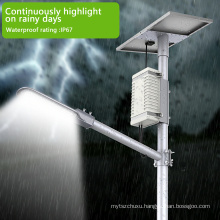 patent design 80w 100W ip65 outdoor integrated solar led street light wholesale
